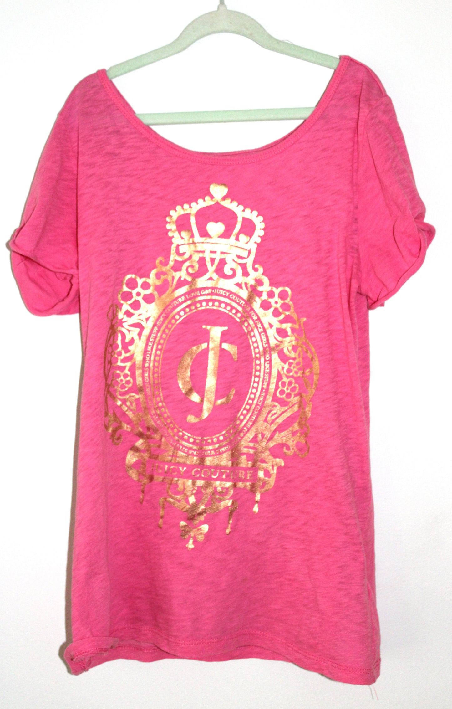 Juicy Couture Girl's pink T-shirt