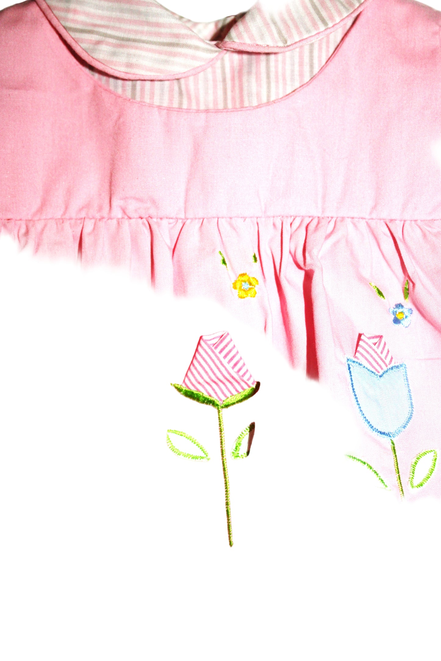 Cuties by Judy baby's pink top