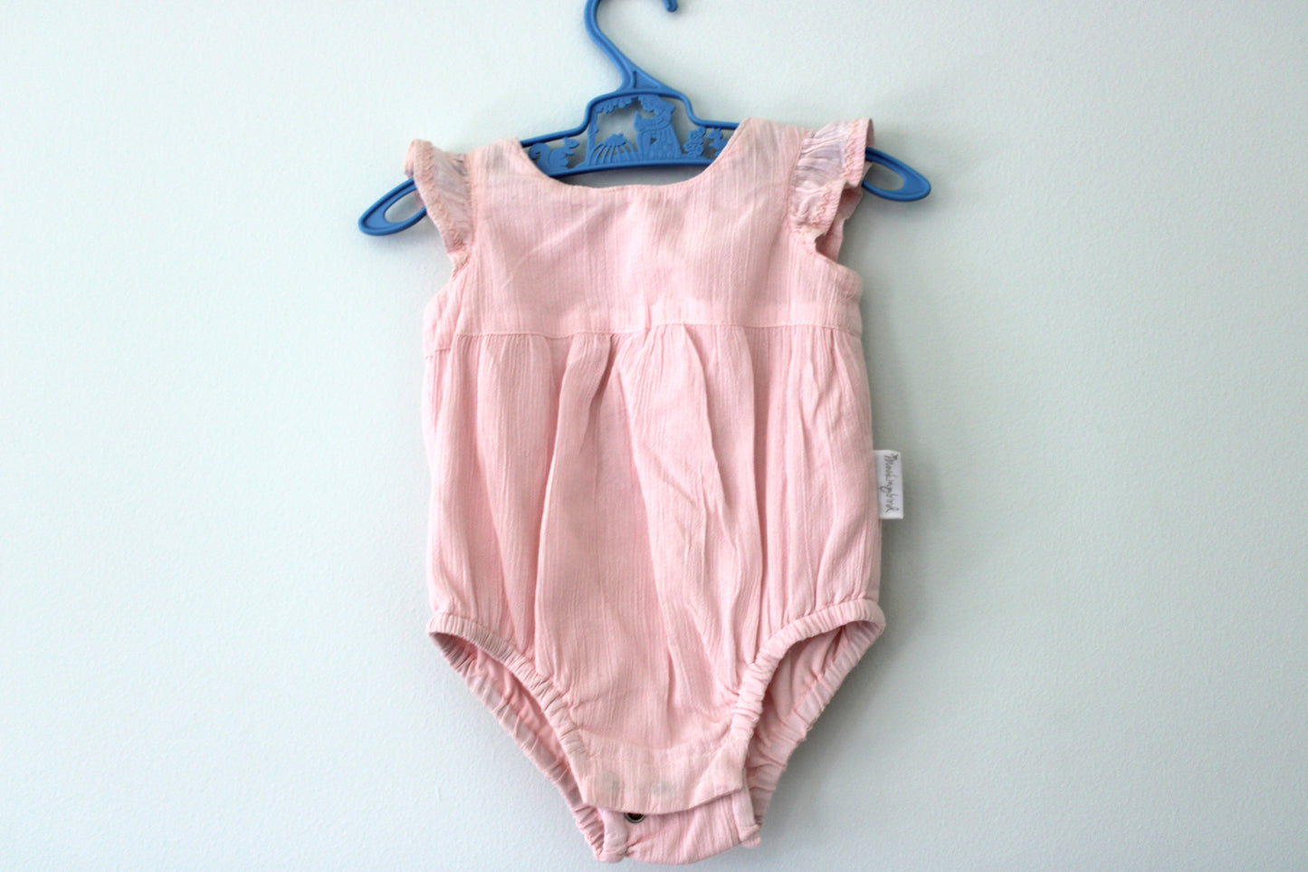 Mockingbird pretty pink romper suit