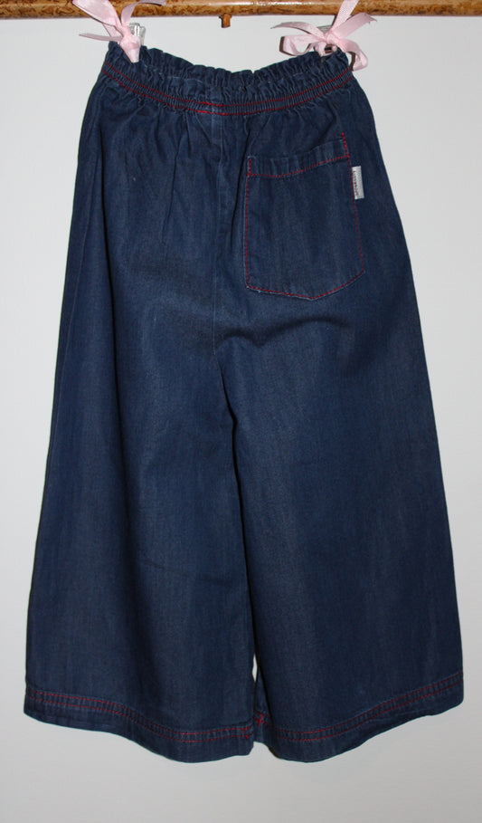 Anna &Sally navy cotton pants