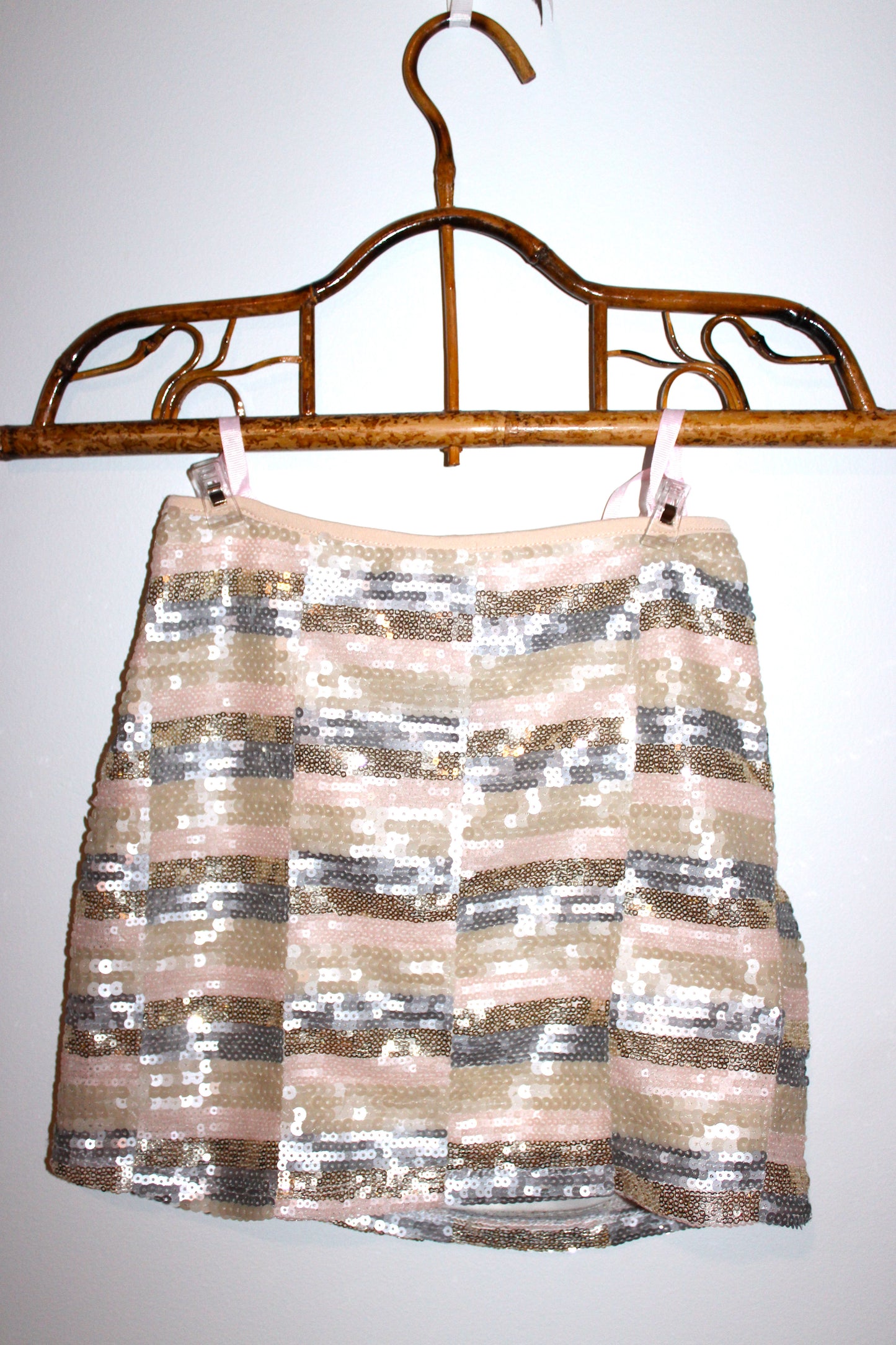 Elisa B sequinned skirt