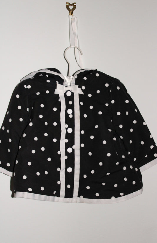 Janie & Jack Baby's black & white coat