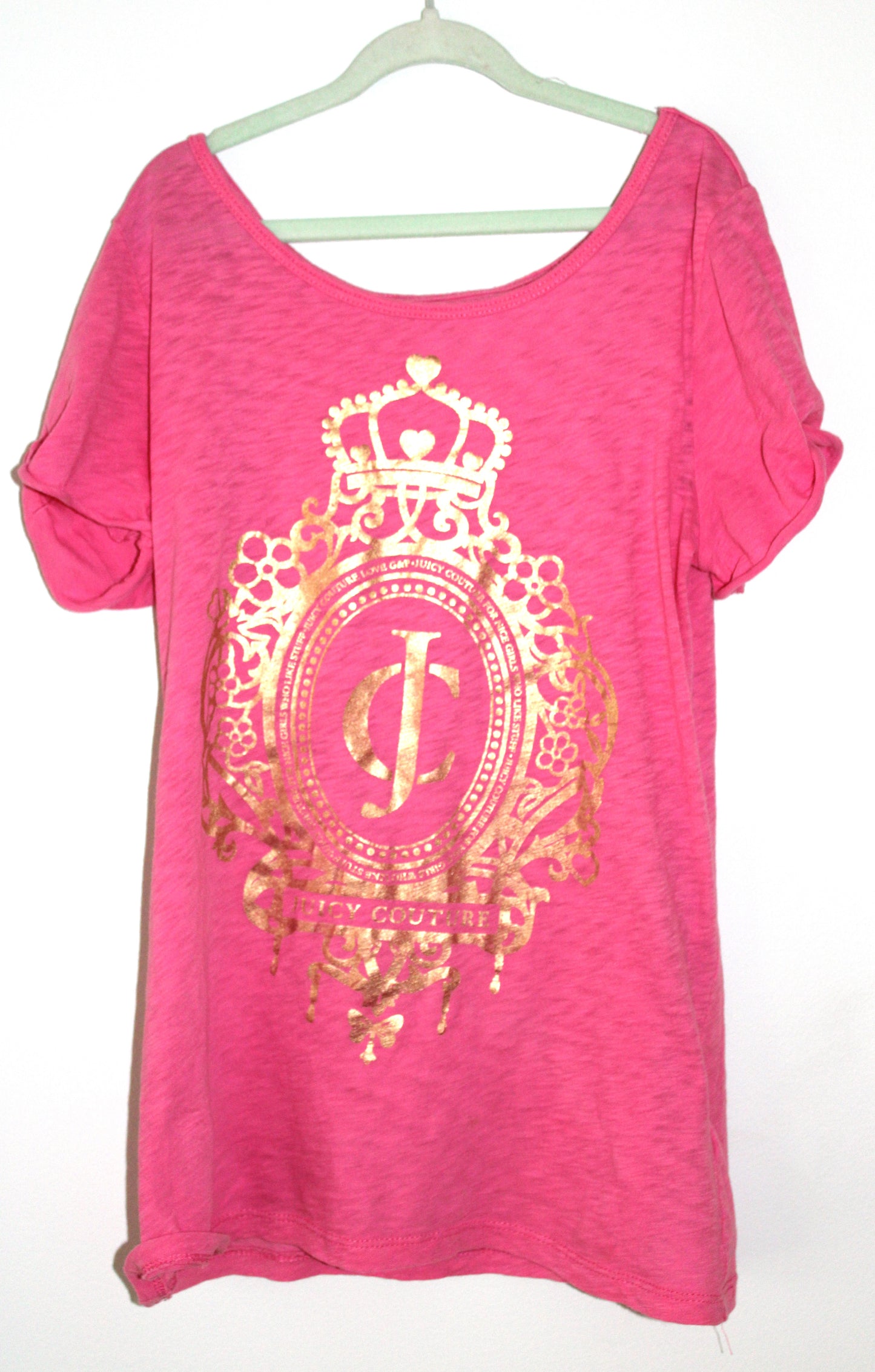 Juicy Couture Girl's  pink T-shirt