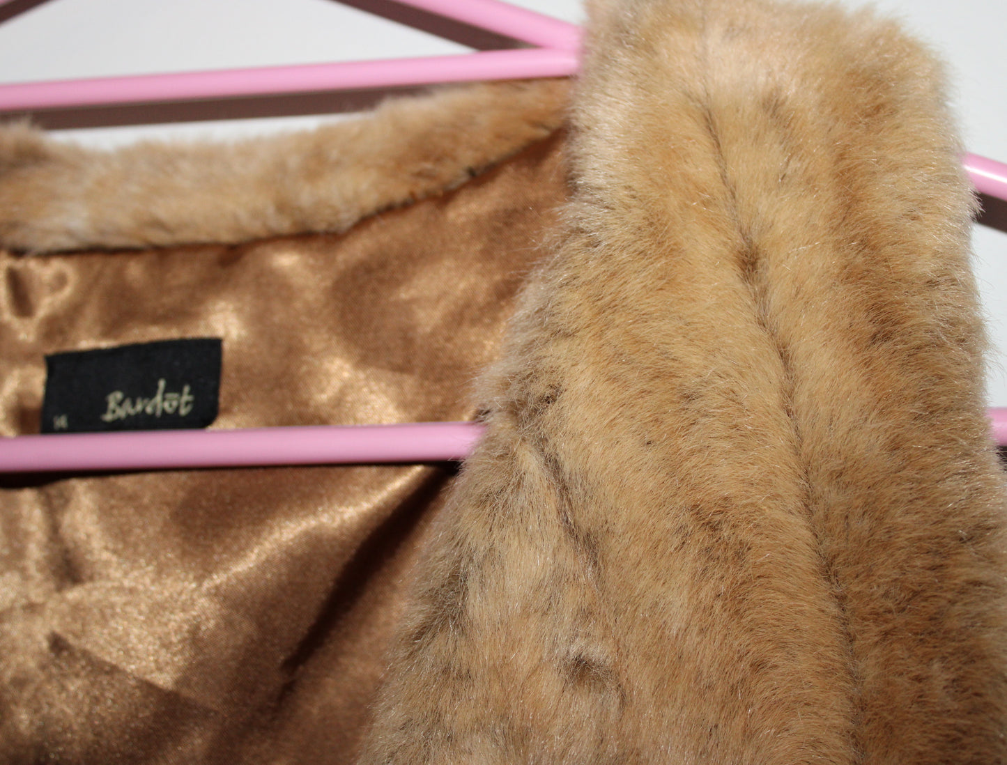 Bardot Faux Fur Vest