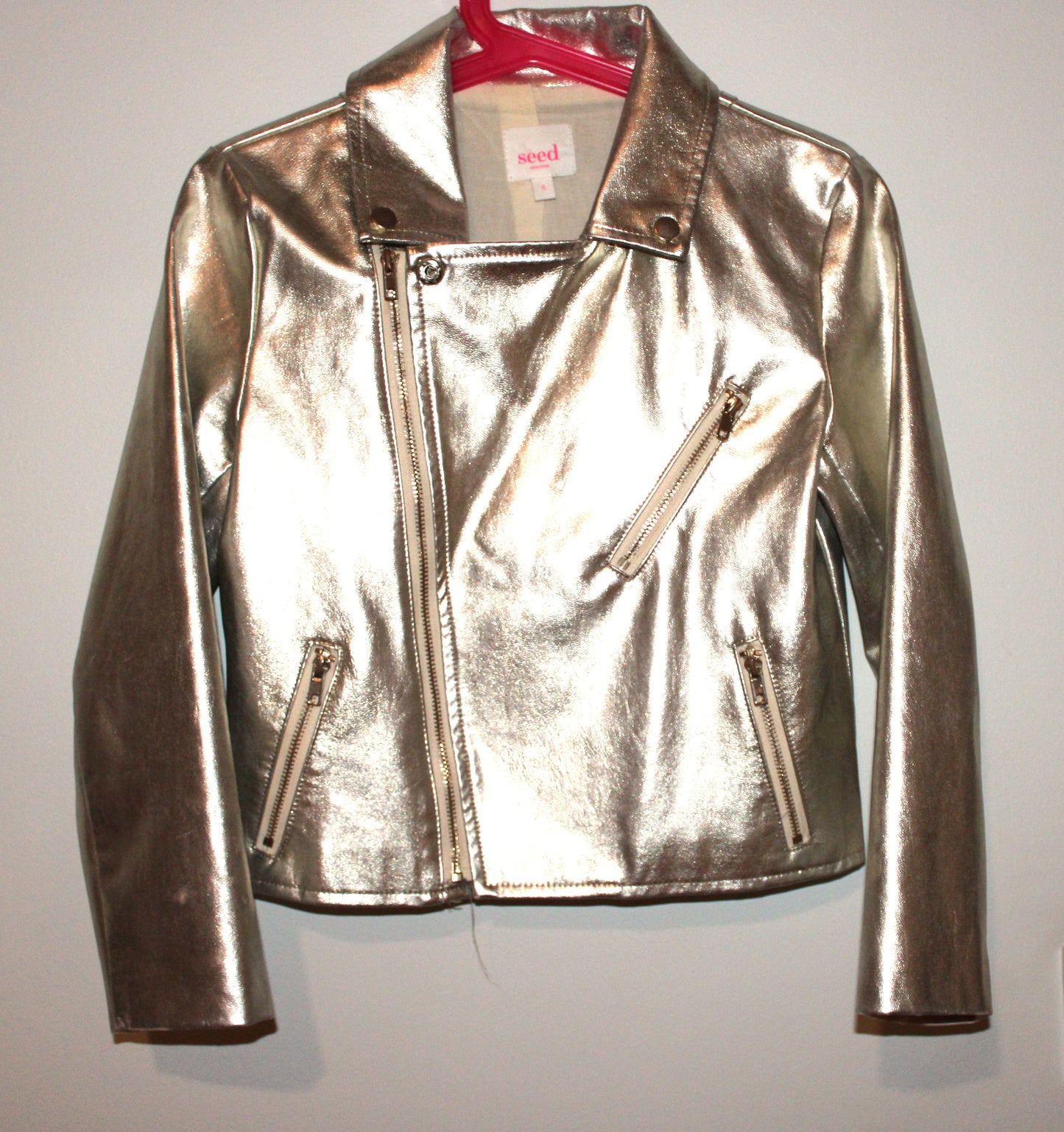 Seed Gold Zipped jacket