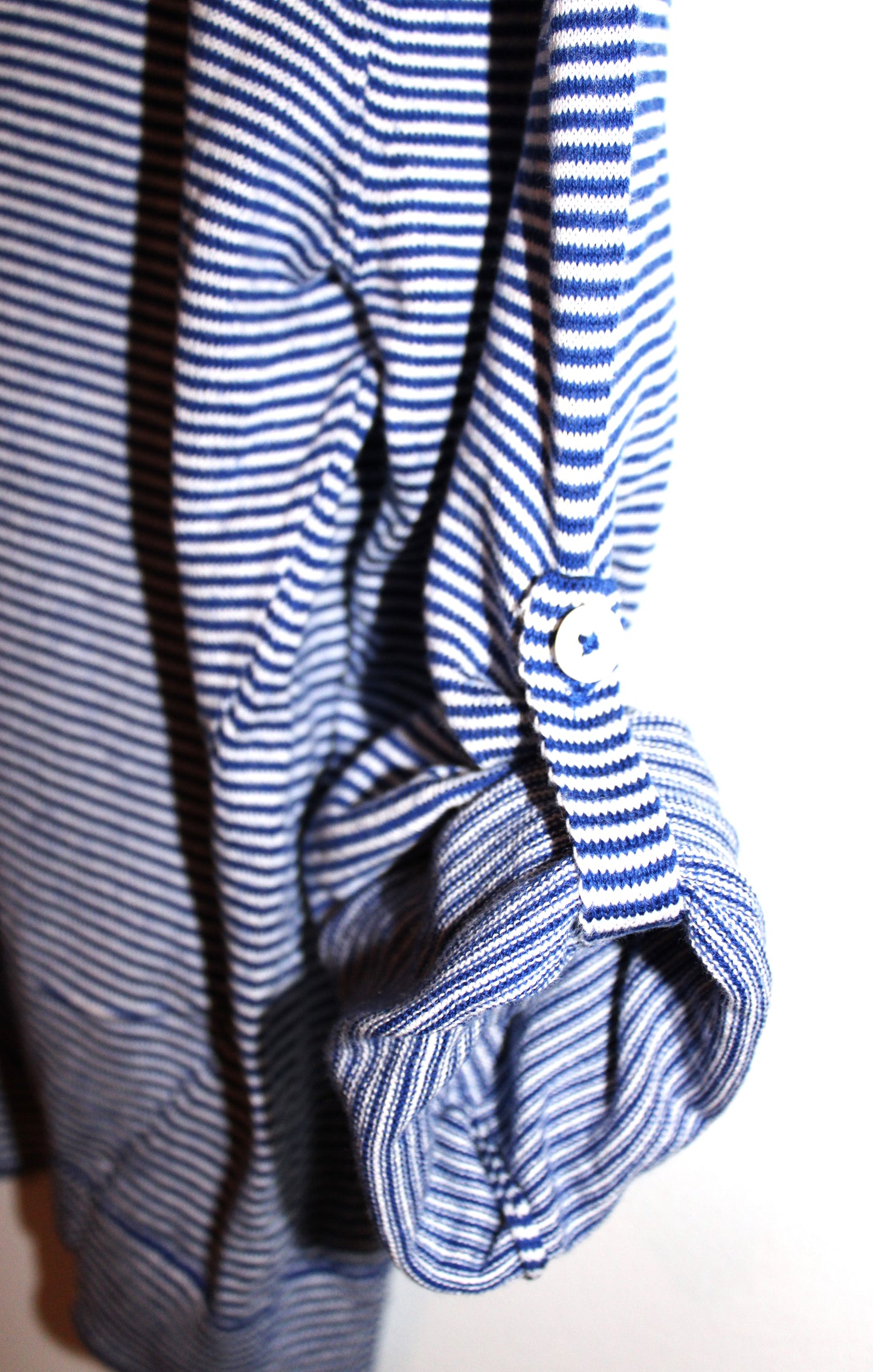 Country Road navy/white striped cardigan