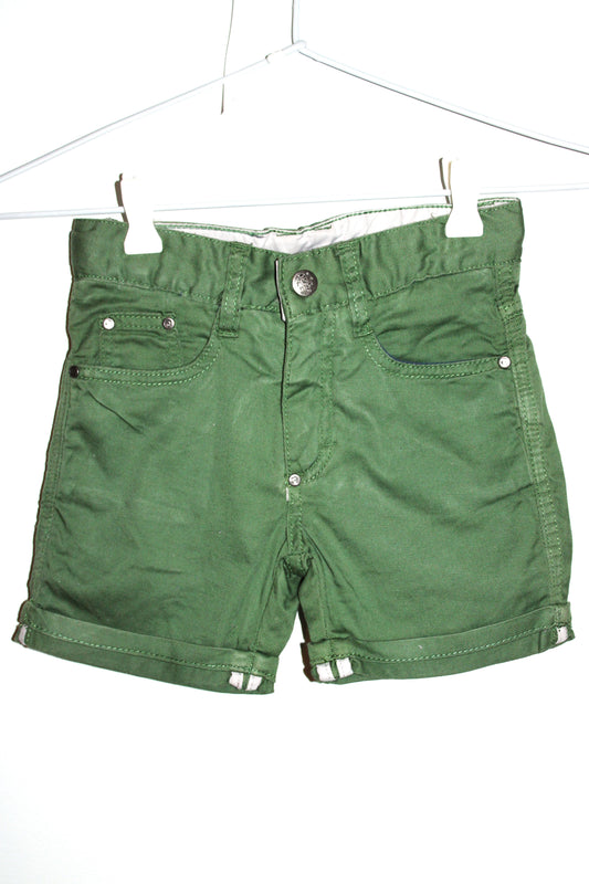 Eeni Meeni Mini Moh boys green shorts