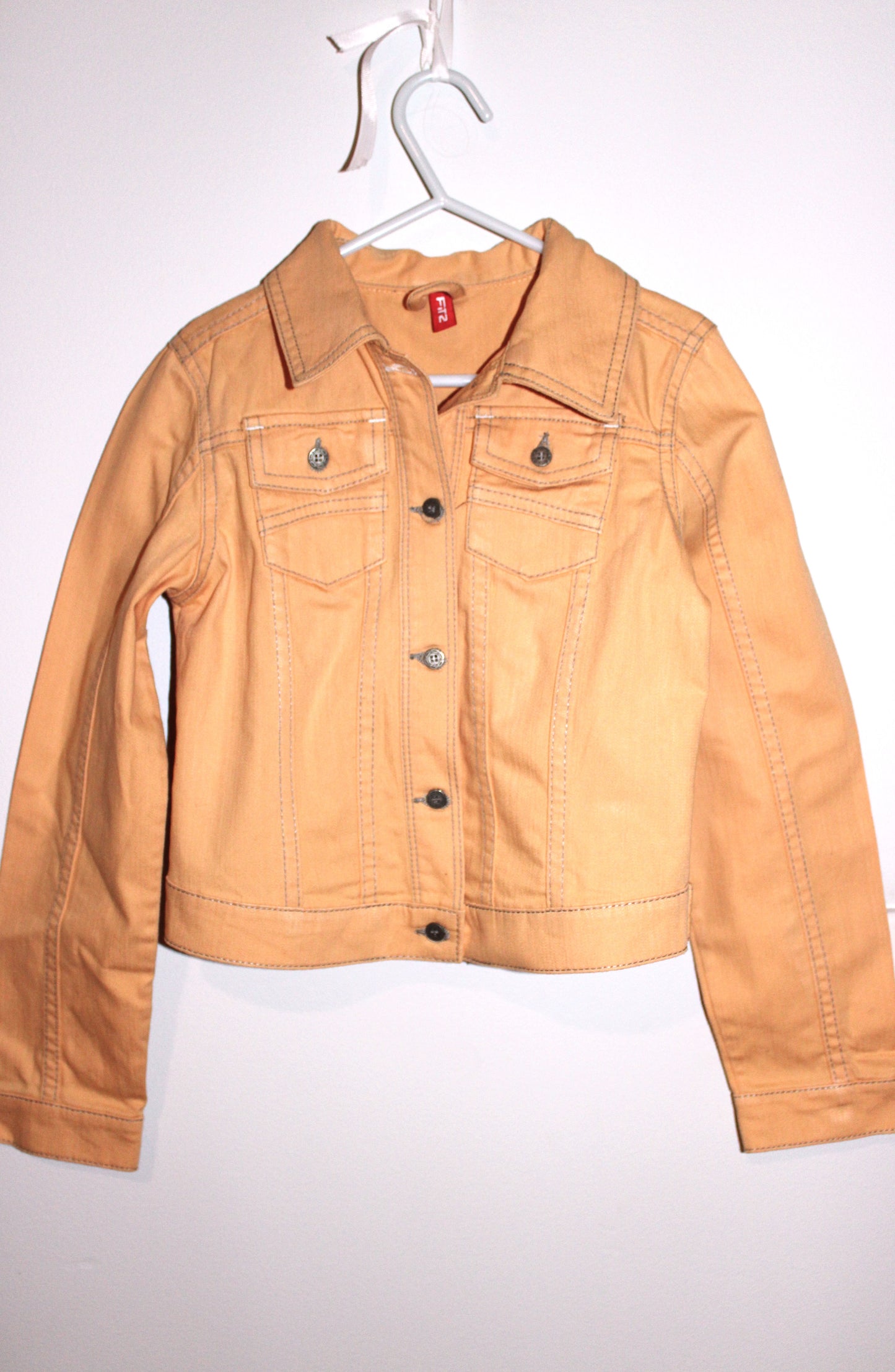 Fitz girl's mustard yellow girl's bomber jacket