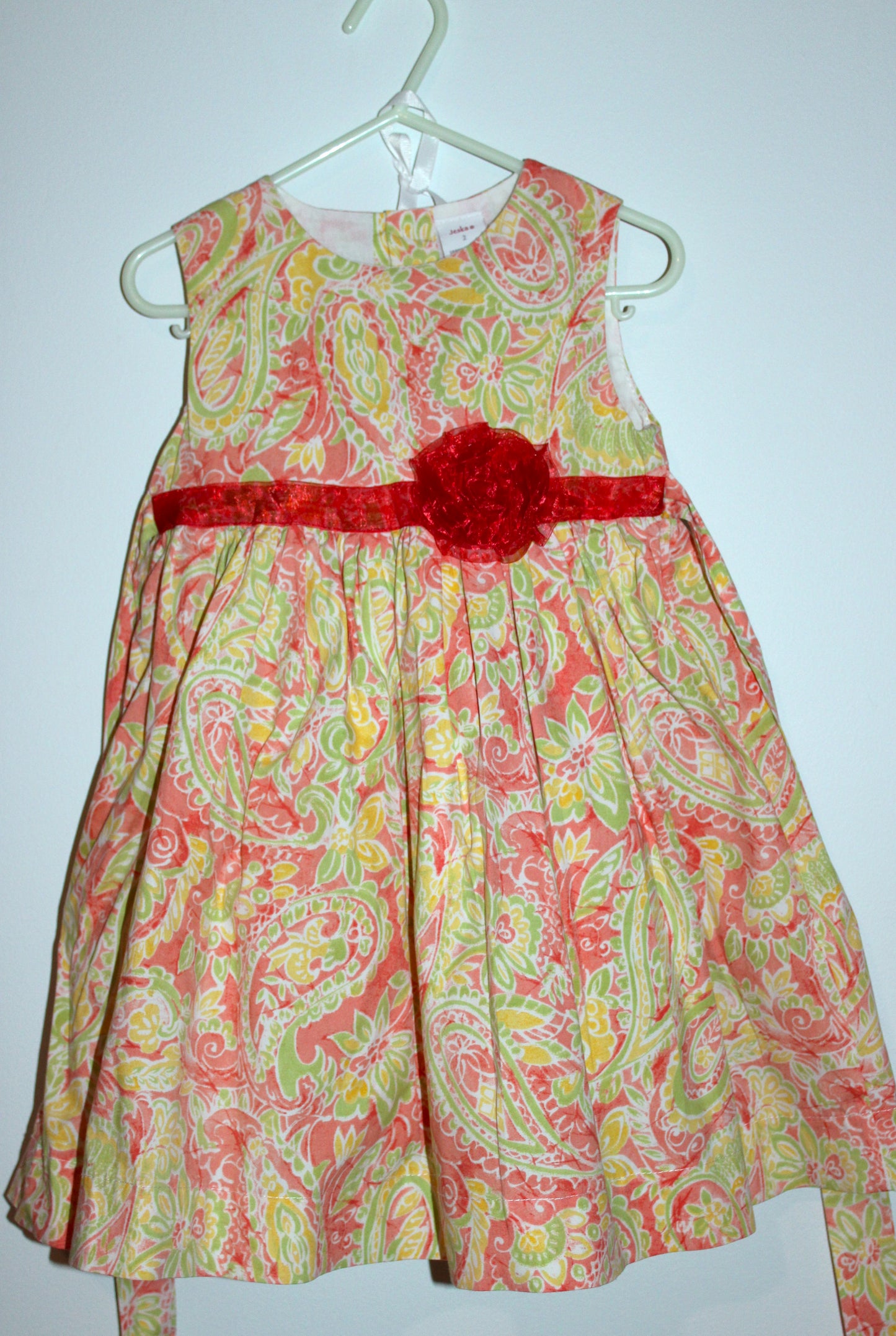 Jeska girl's floral dress