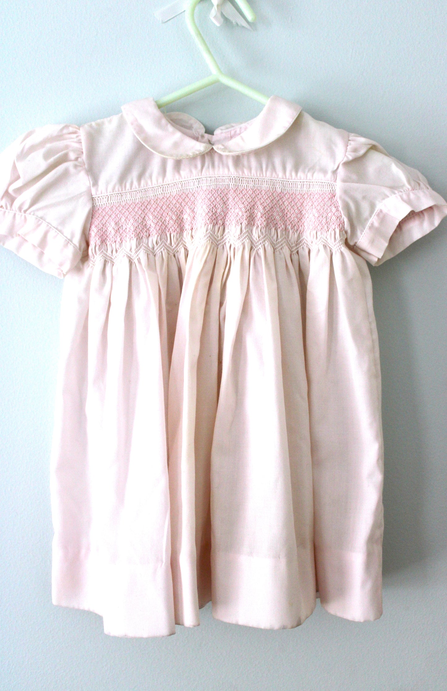 Linzi Bambini pink smocked dress