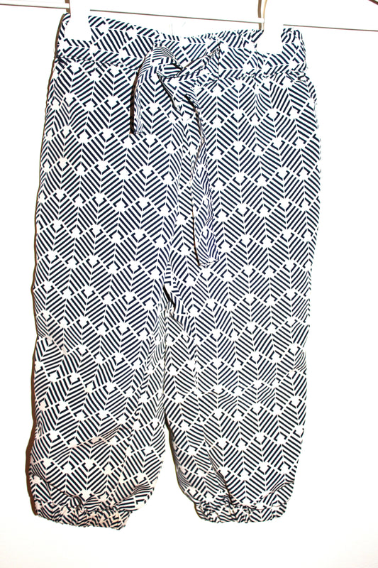 Morrissy blue/white patterned pants