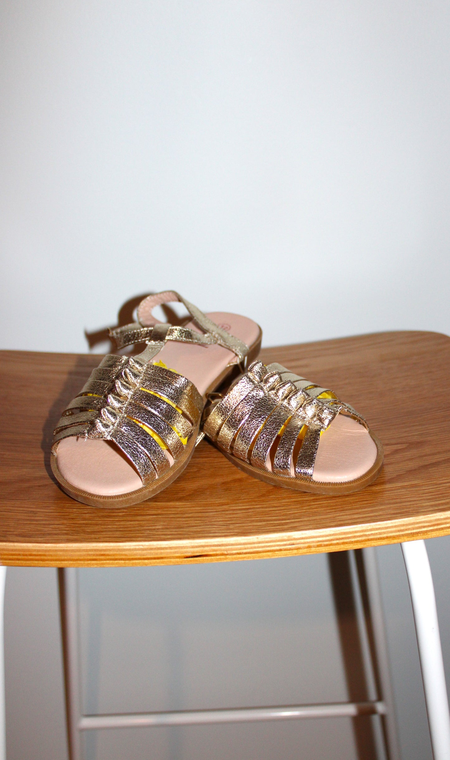 Seed Gold strap sandals